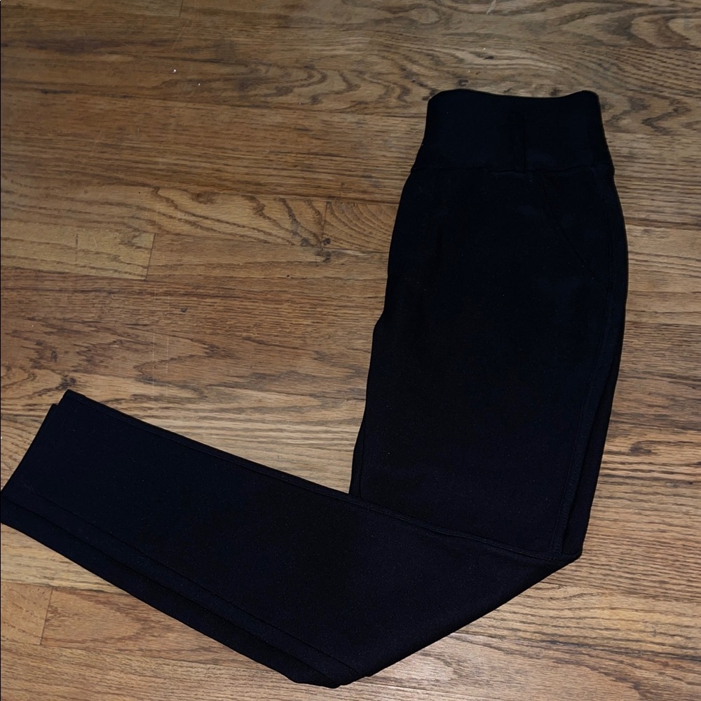 Black High-Waisted Leggings/Work Pants